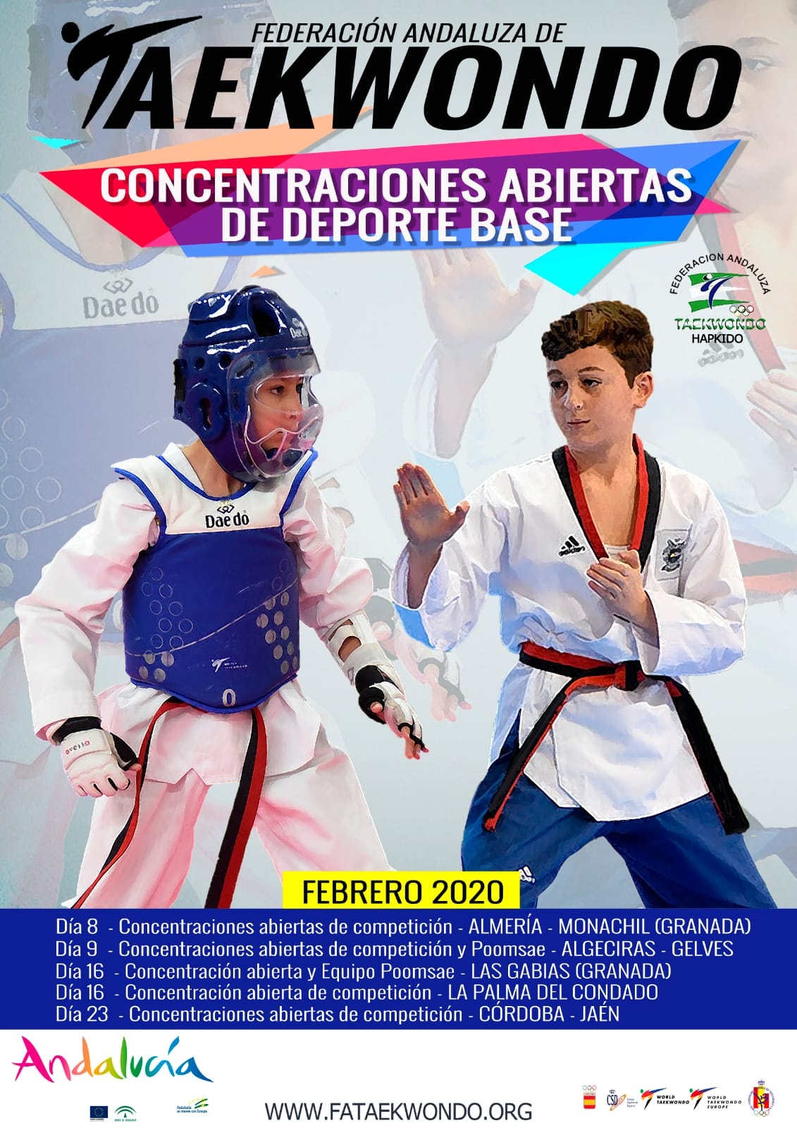 concentracion taekwondo feb 2020