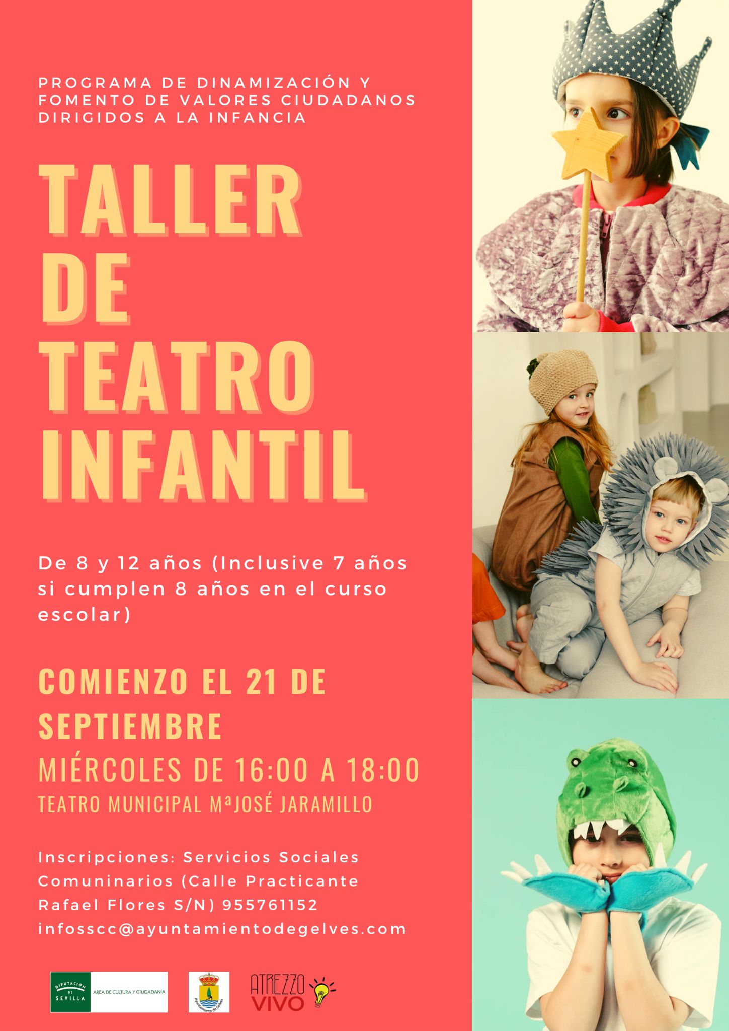 CARTEL taller teatro infantil