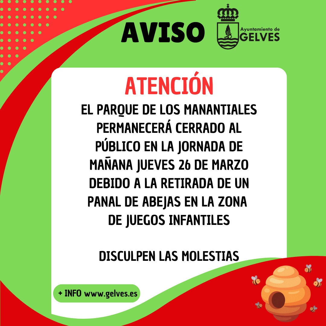 CIERRE PARQUE MANANTIALES