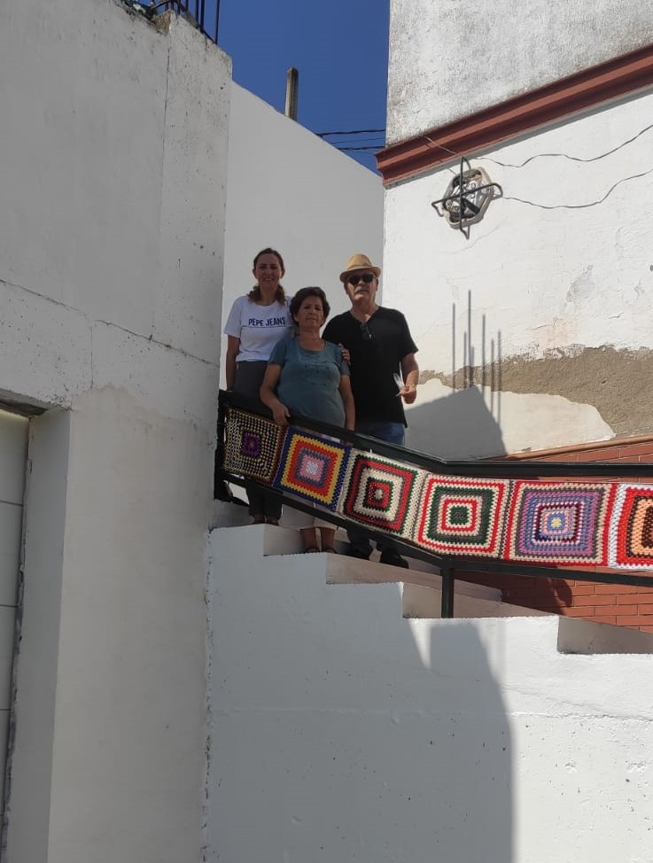 Escalinata proyecto gelves teje