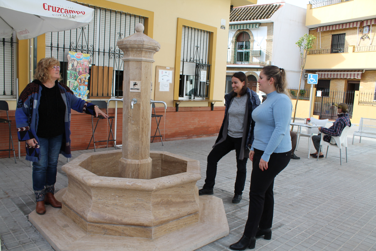 La alcaldesa visita varias obras municipales