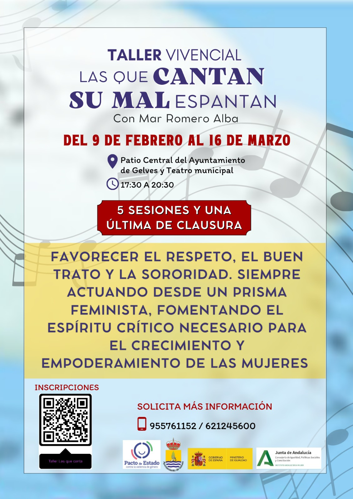 Las que cantan su mal espantan