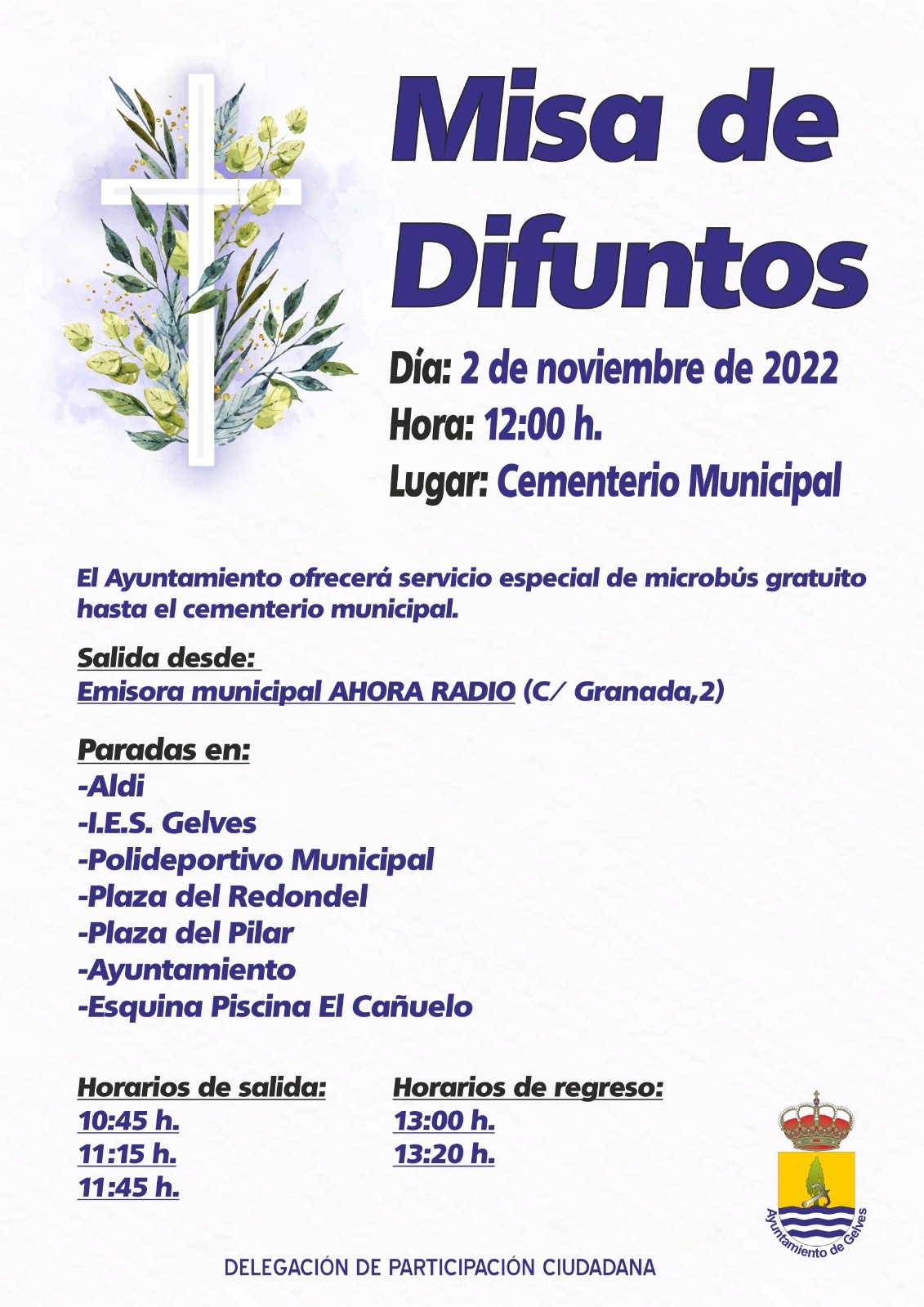 Misa difuntos Gelves