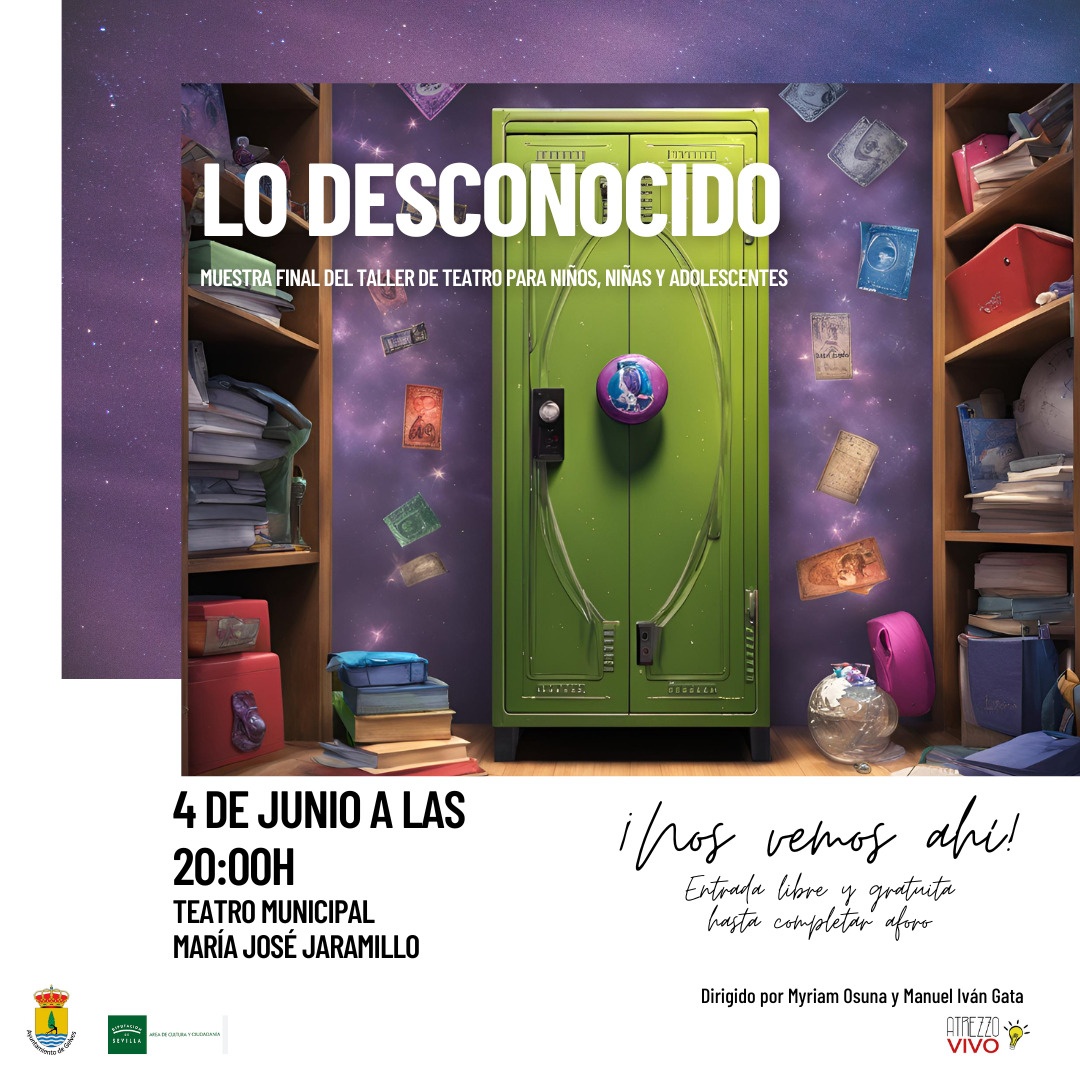 cartel LO DESCONOCIRO teatro 4 junio 24