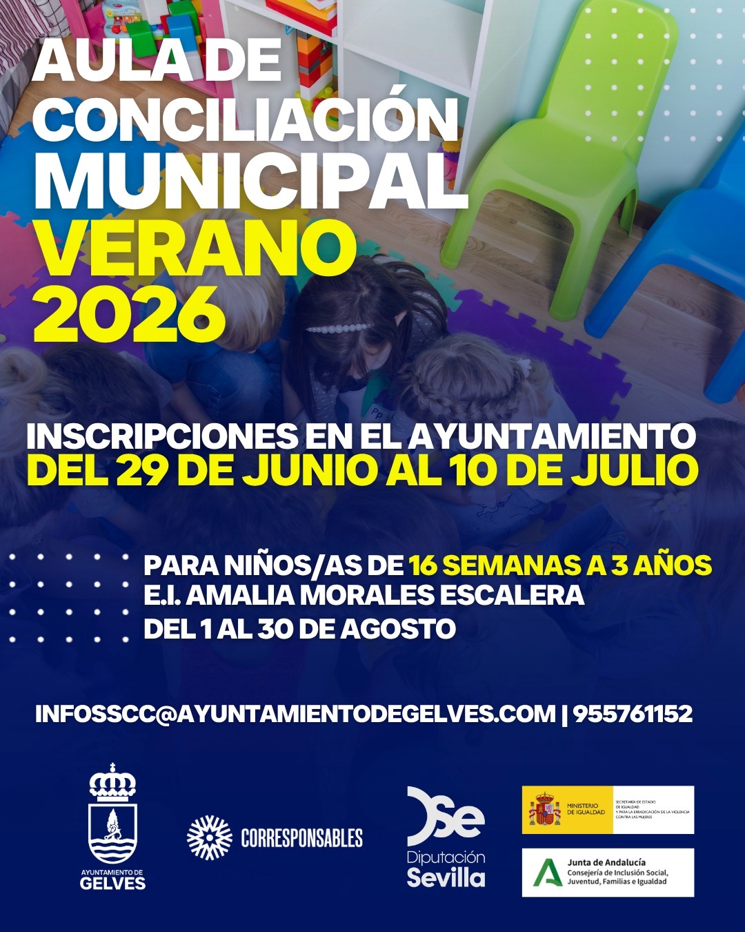 cartel aula conciliacion verano 26