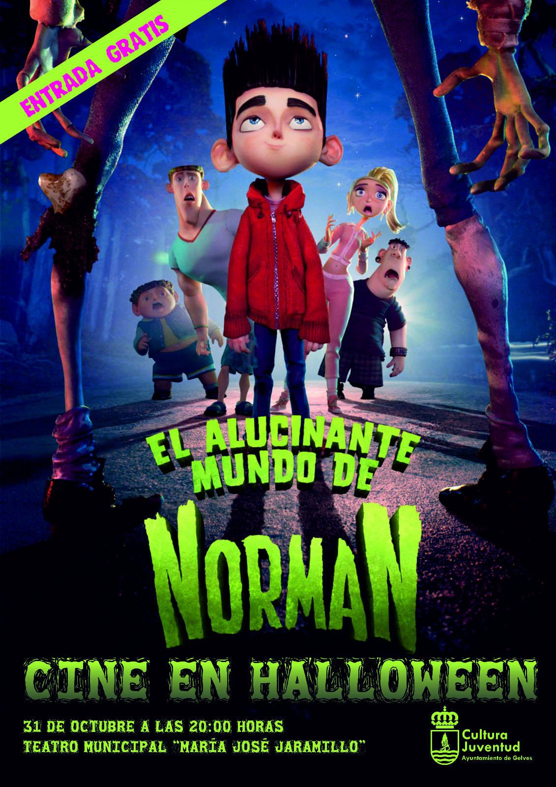 cartel pelicula infantil halloween 2019