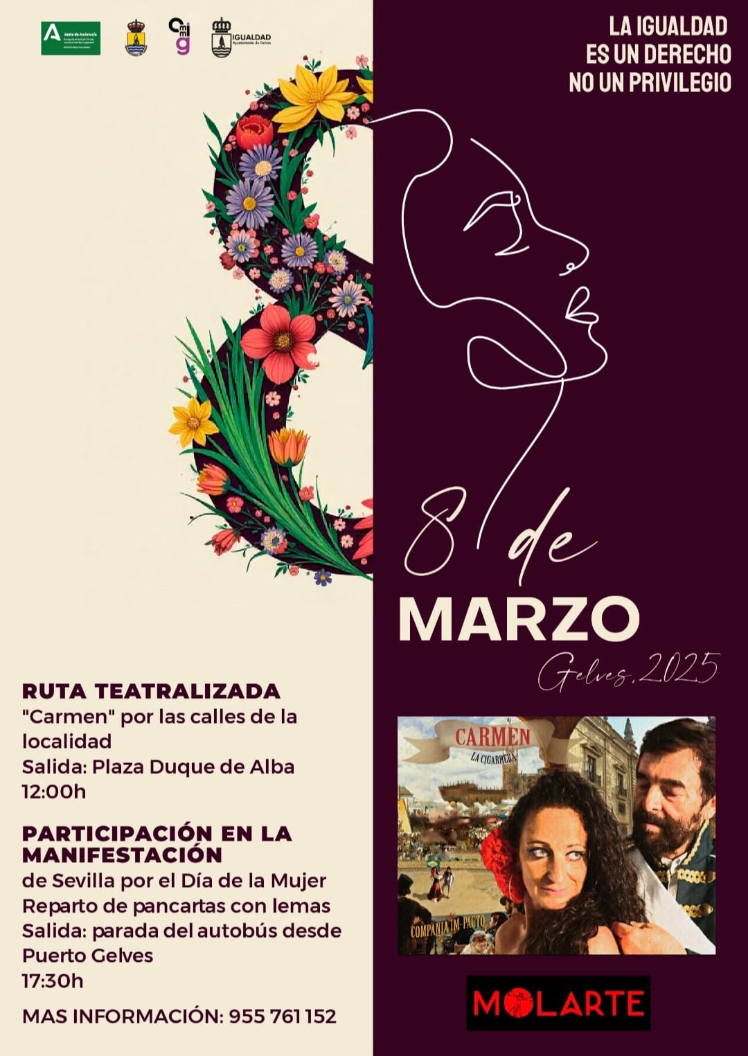 cartel teatro mujer