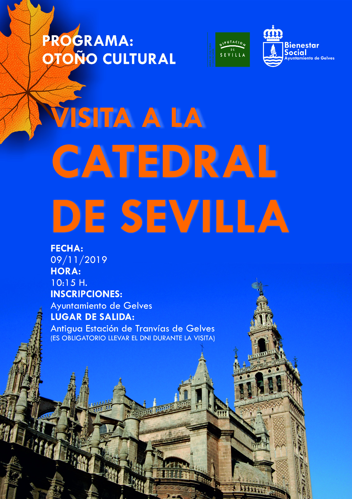 cartel visita catedral de sevilla