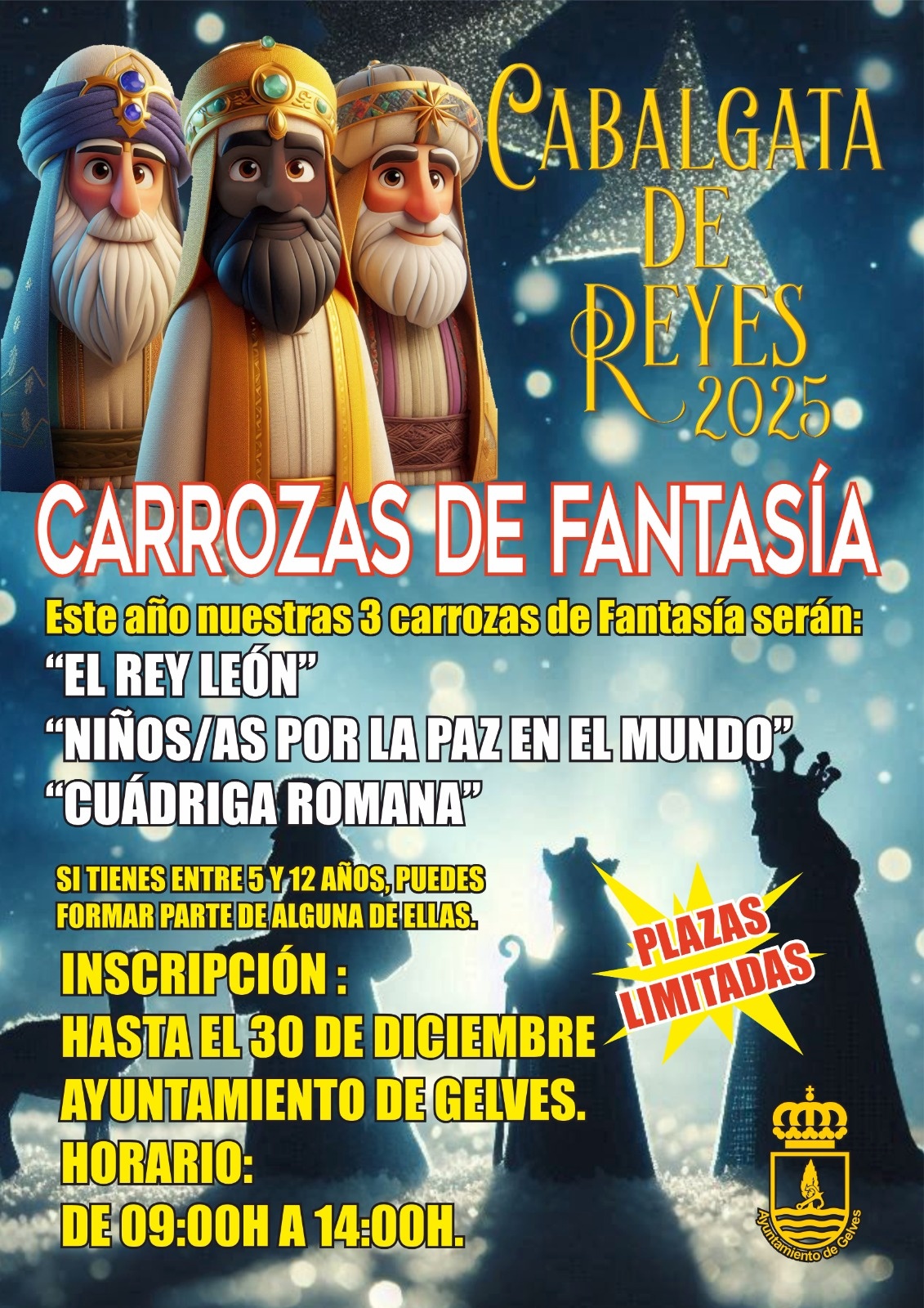 figurantes carrozas fantasia