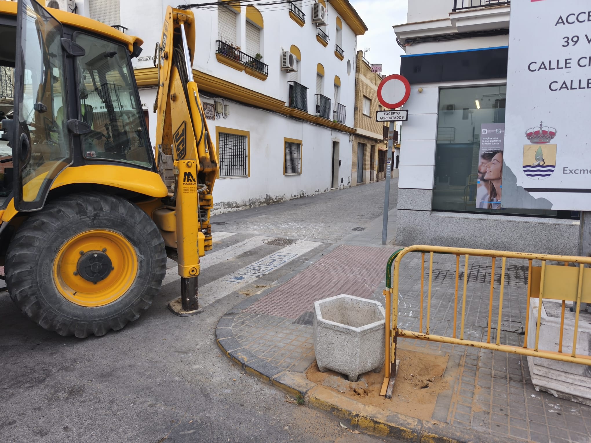 fin obras calle abad lora gelves 26