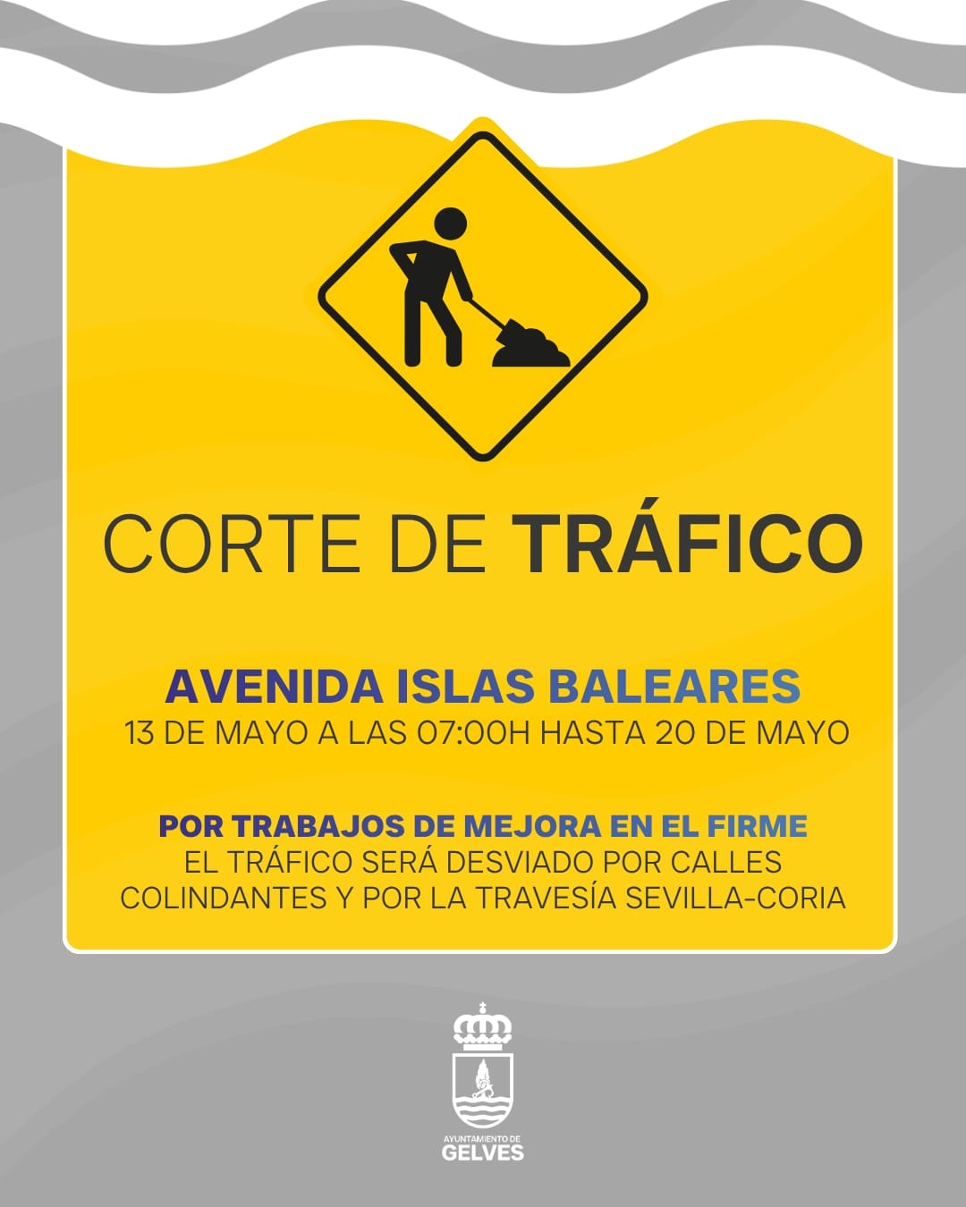 imagen corte trafico islas baleares mayo 26