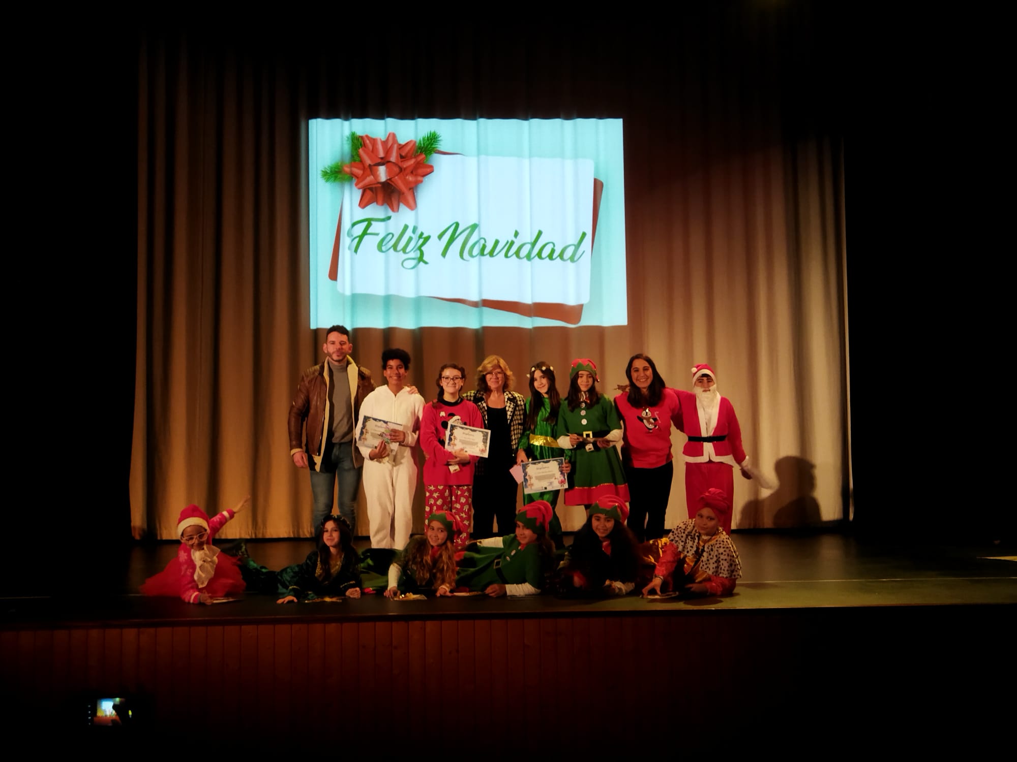 obra de teatro infantil "Huelga antes de Navidad"_Portada