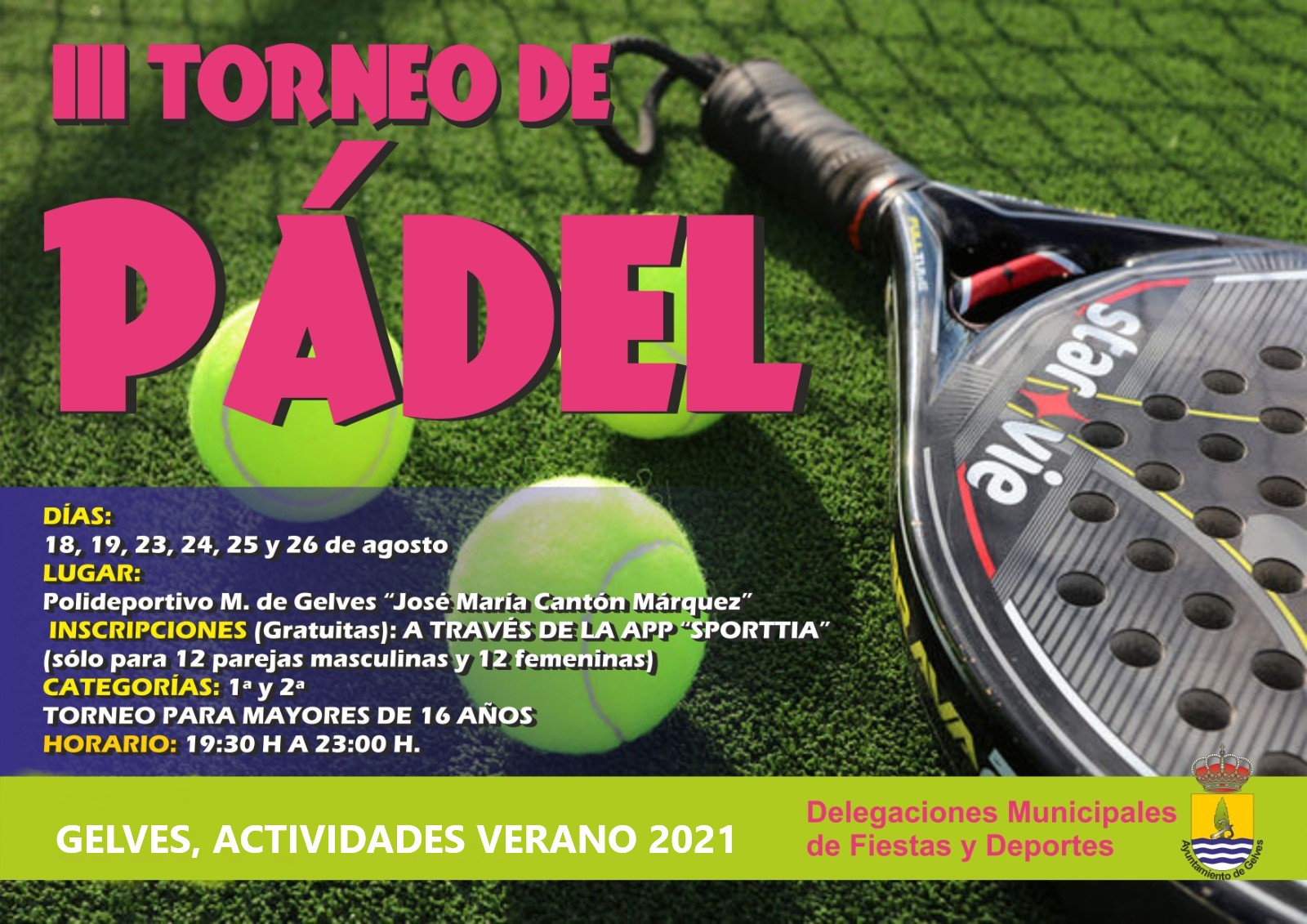 torneo padel agosto 2021