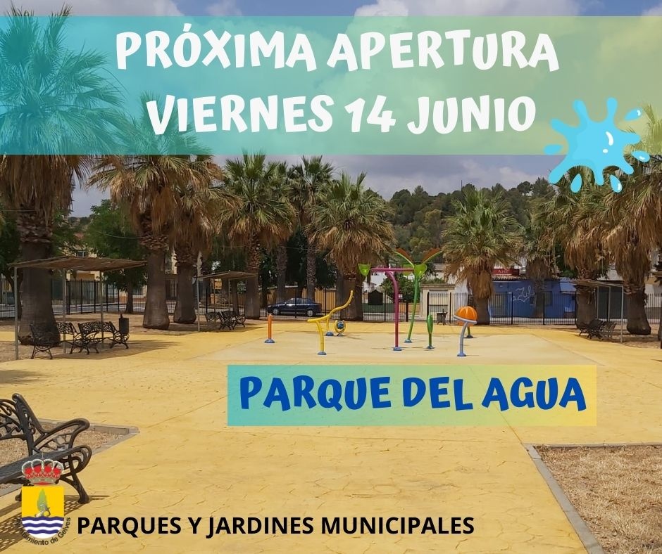 APERTURA PARQUE AGUA