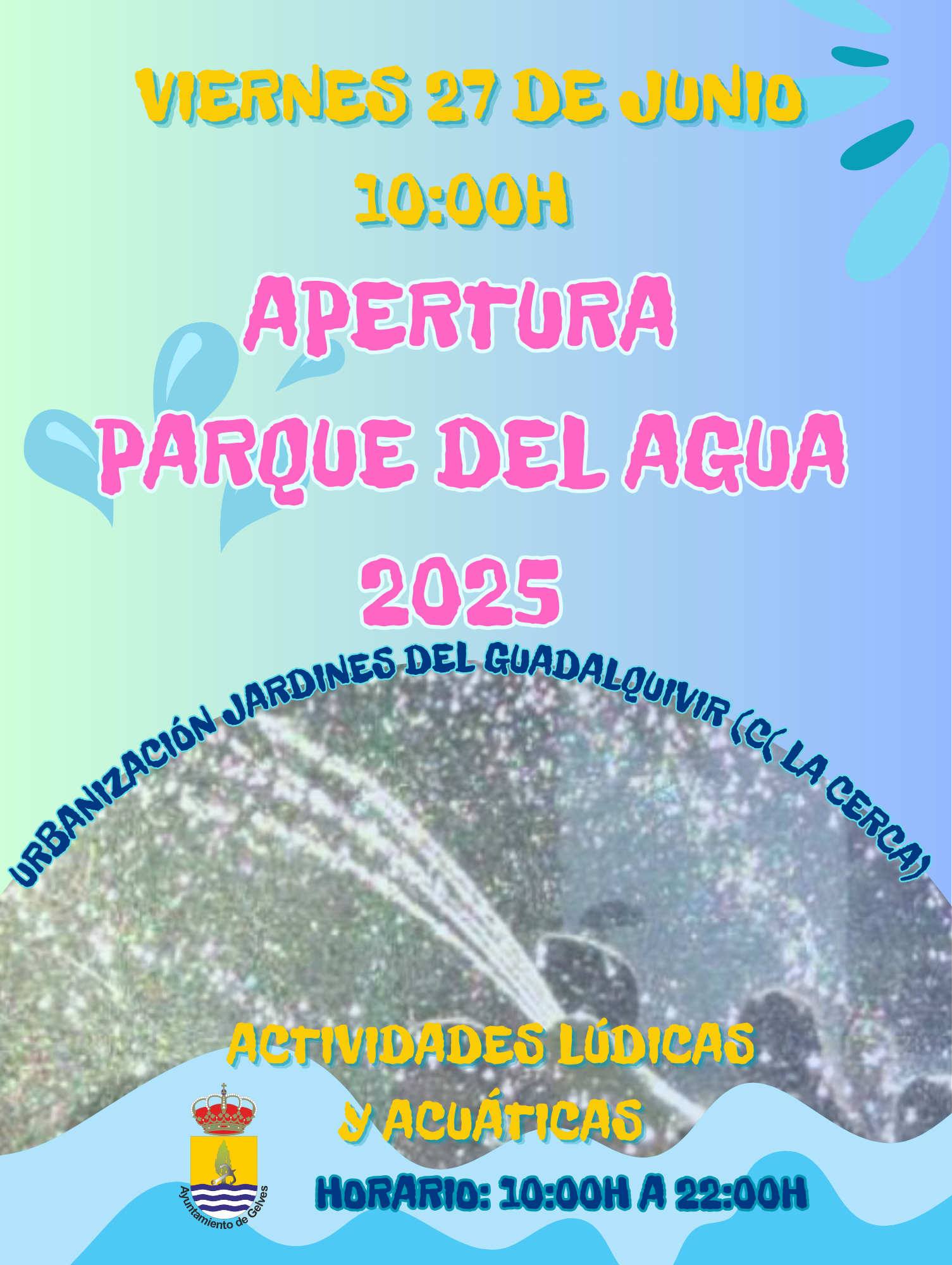 APERTURA PARQUE DEL AGUA 2025