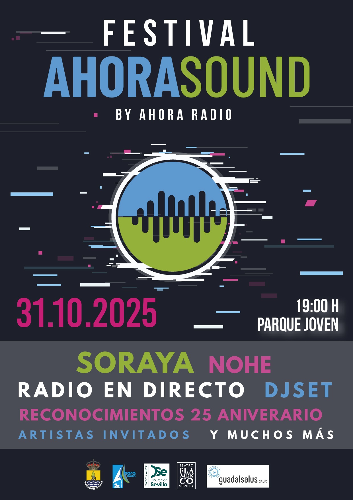 CARTEL AHORASOUND patroc