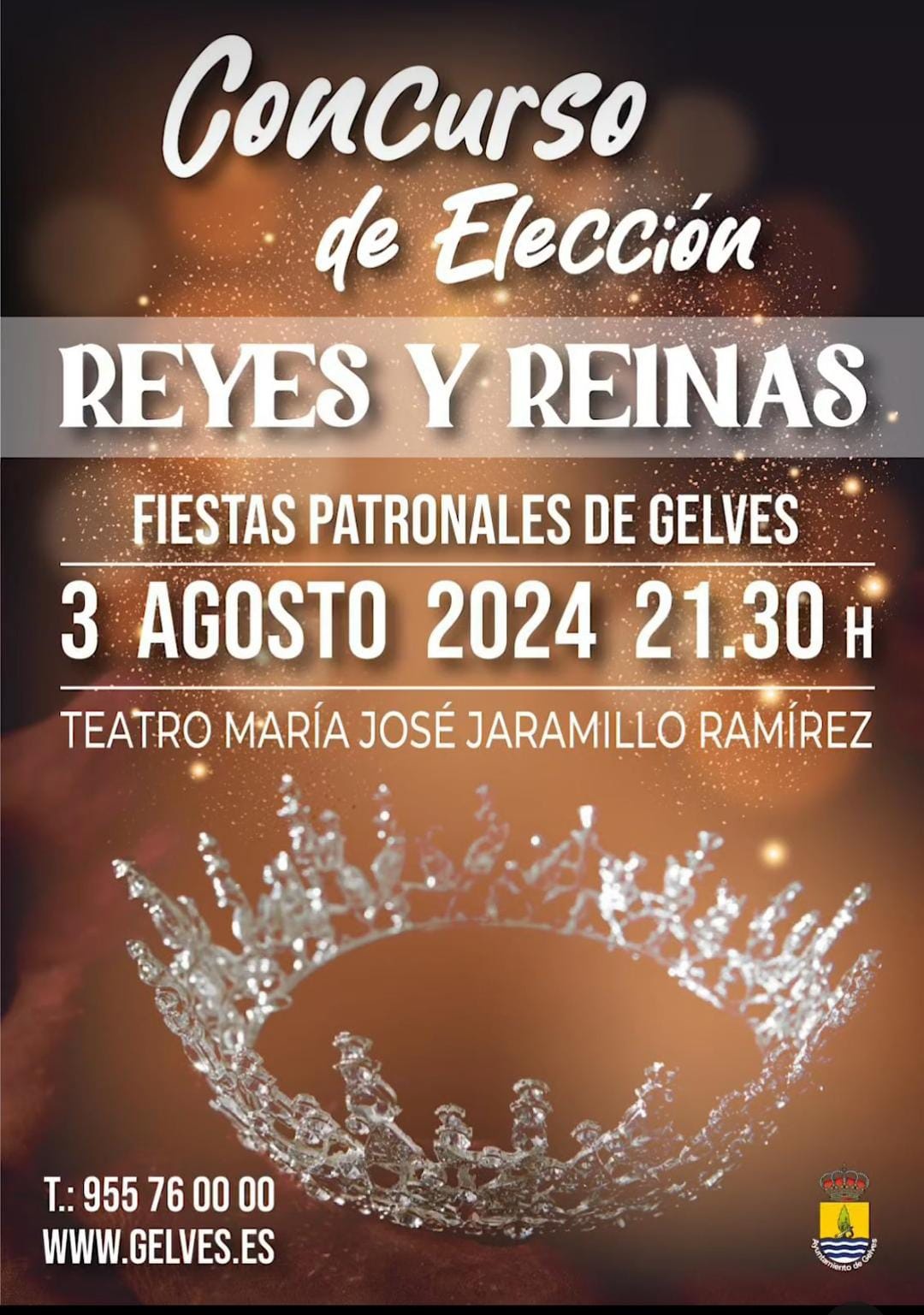 CARTEL ELECCION REINAS GELVES 2024 BIS