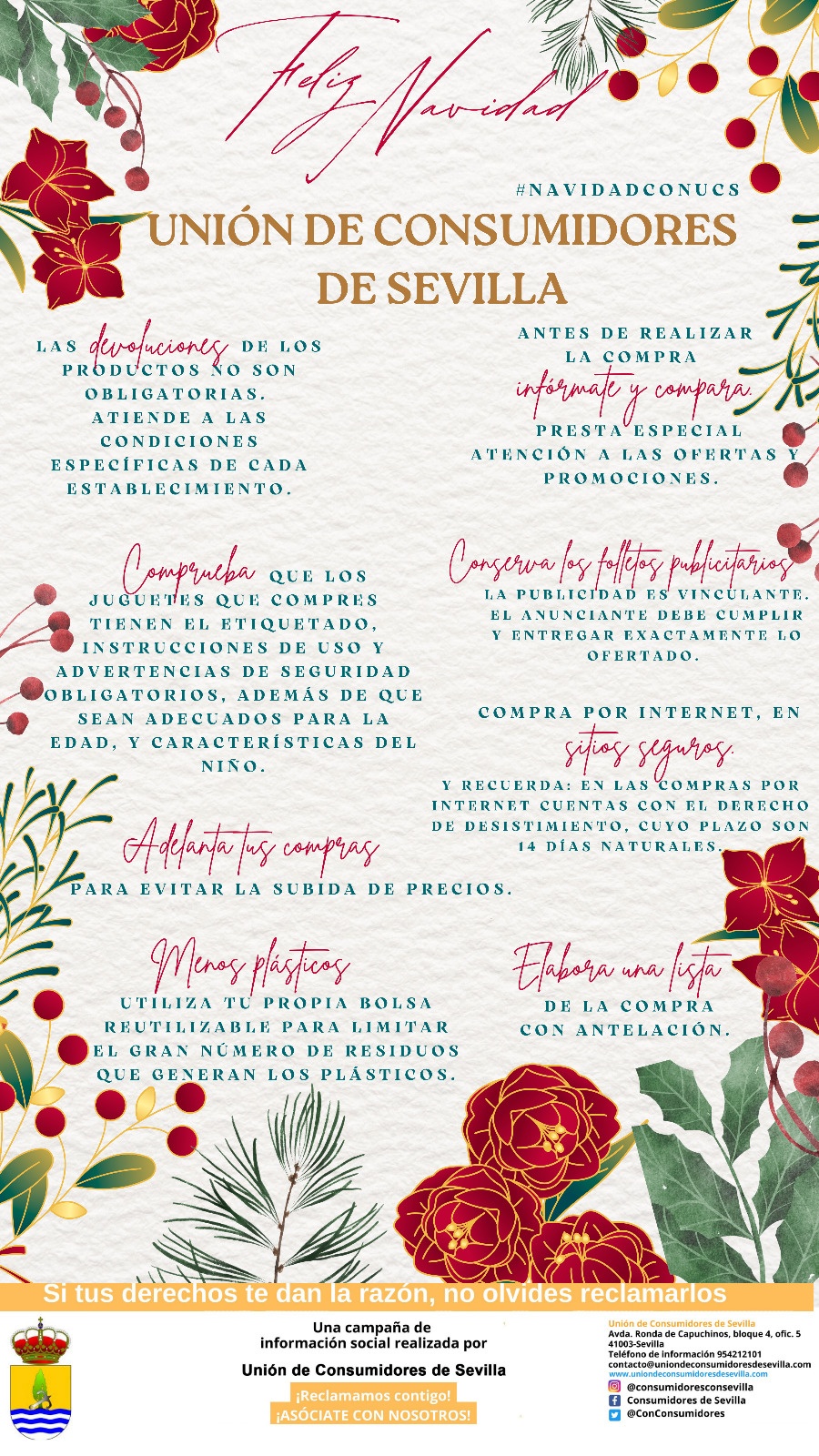 CARTEL NAVIDAD GELVES consumo web