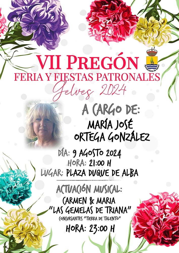 CARTEL PREGON FERIA GELVES 2024
