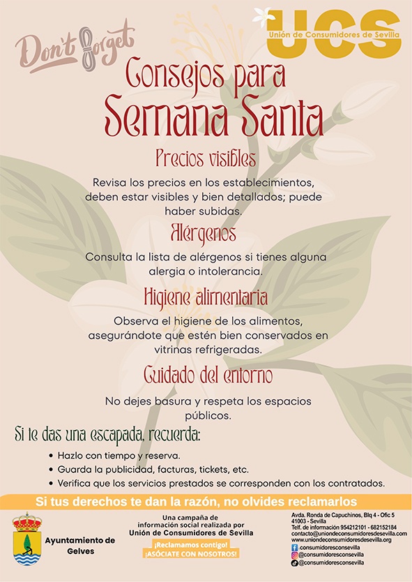 Cartel de Semana Santa Ayuntamiento Gelves
