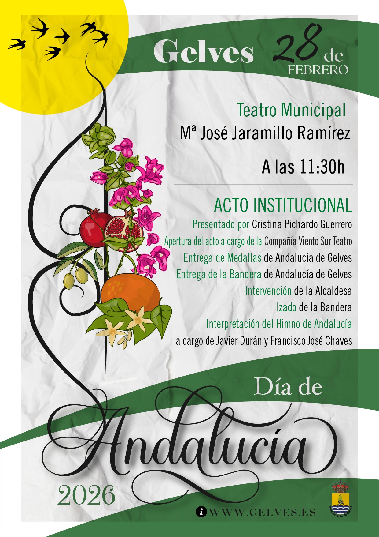 DIA DE ANDALUCIA GELVES 2026 CARTEL