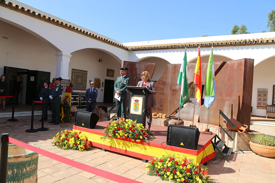 Ayer Gelves celebraba el Día de la Hispanidad 2022.