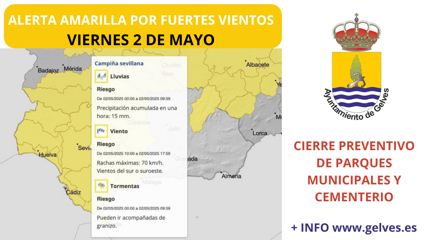 IMAGEN CIERRE PARQUES 2 MAYO 25