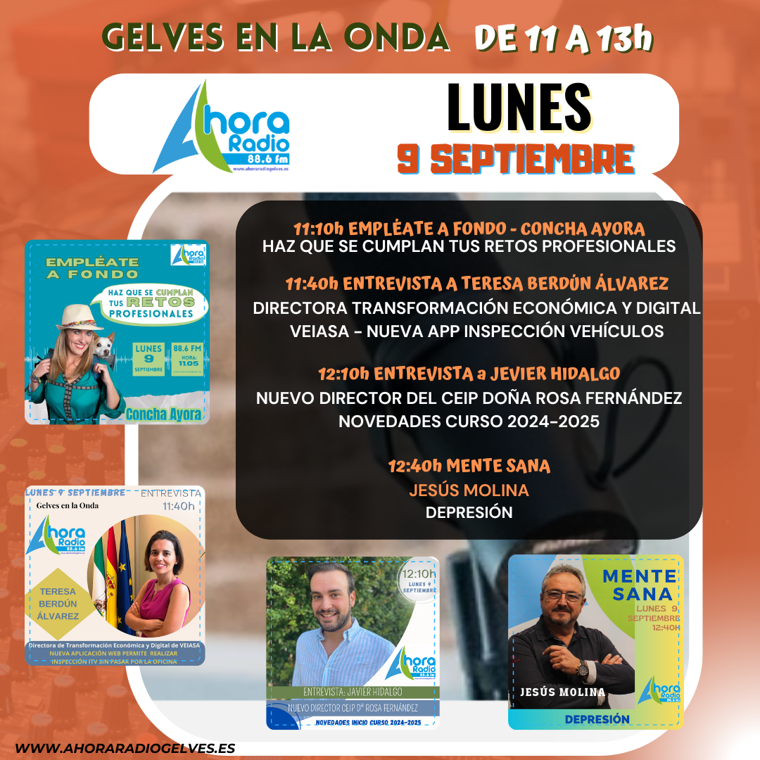 LUNES 9 SEP 2024