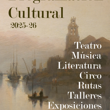 Programación cultural 2025-2026. Folleto. Movil