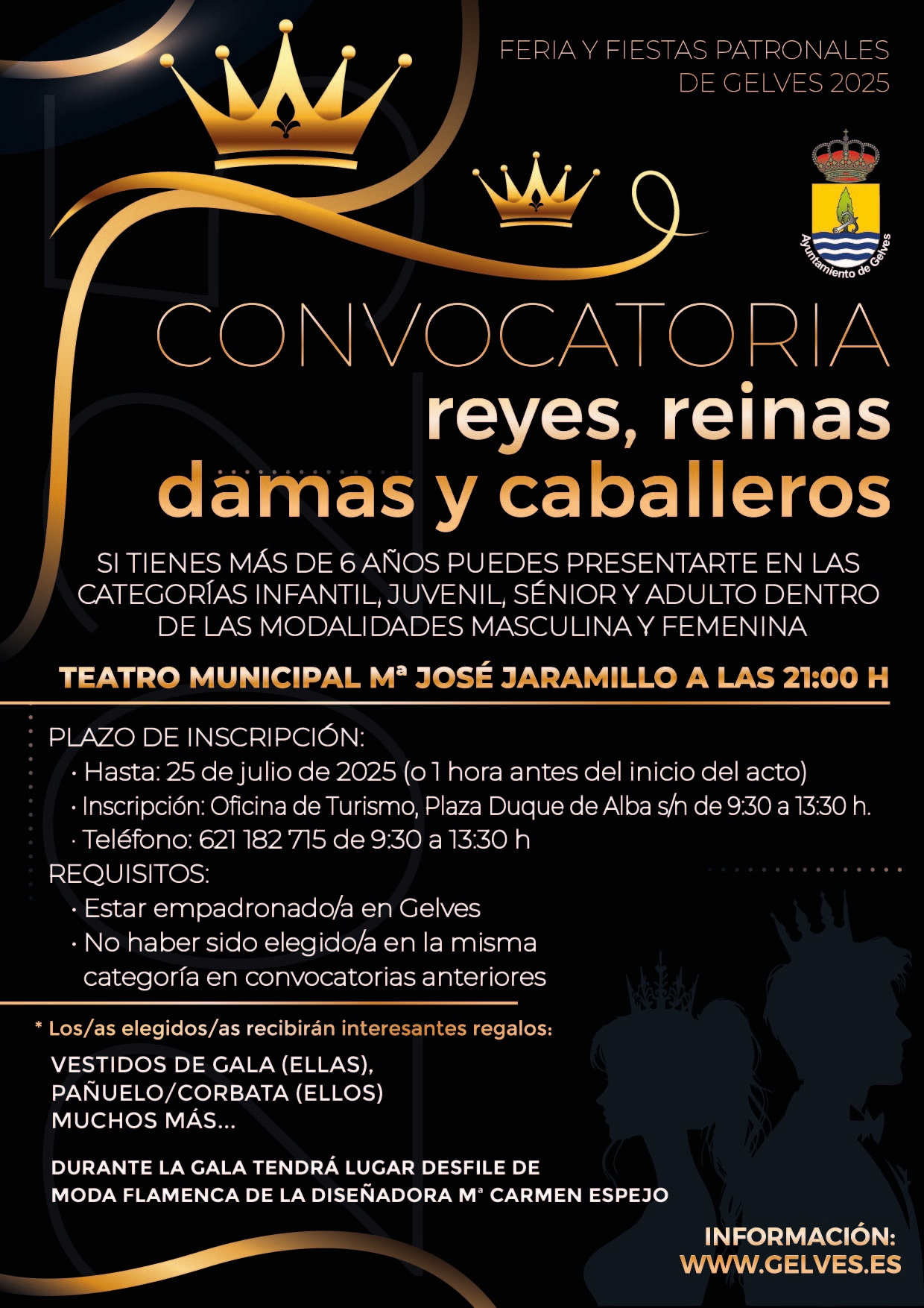REYES Y REINAS 2025- pase modelos