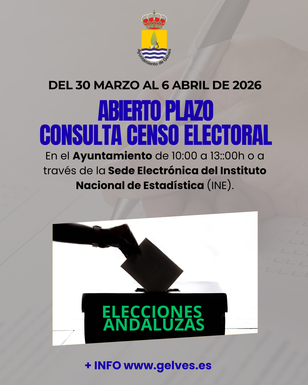 abierto plazo conculta censo electoral