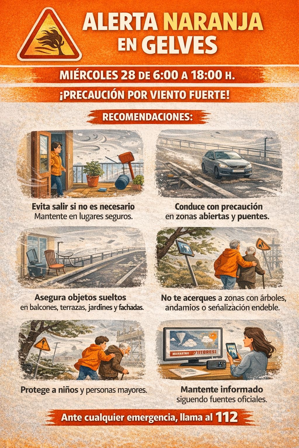 alerta naranja 28 enero P CIVIL