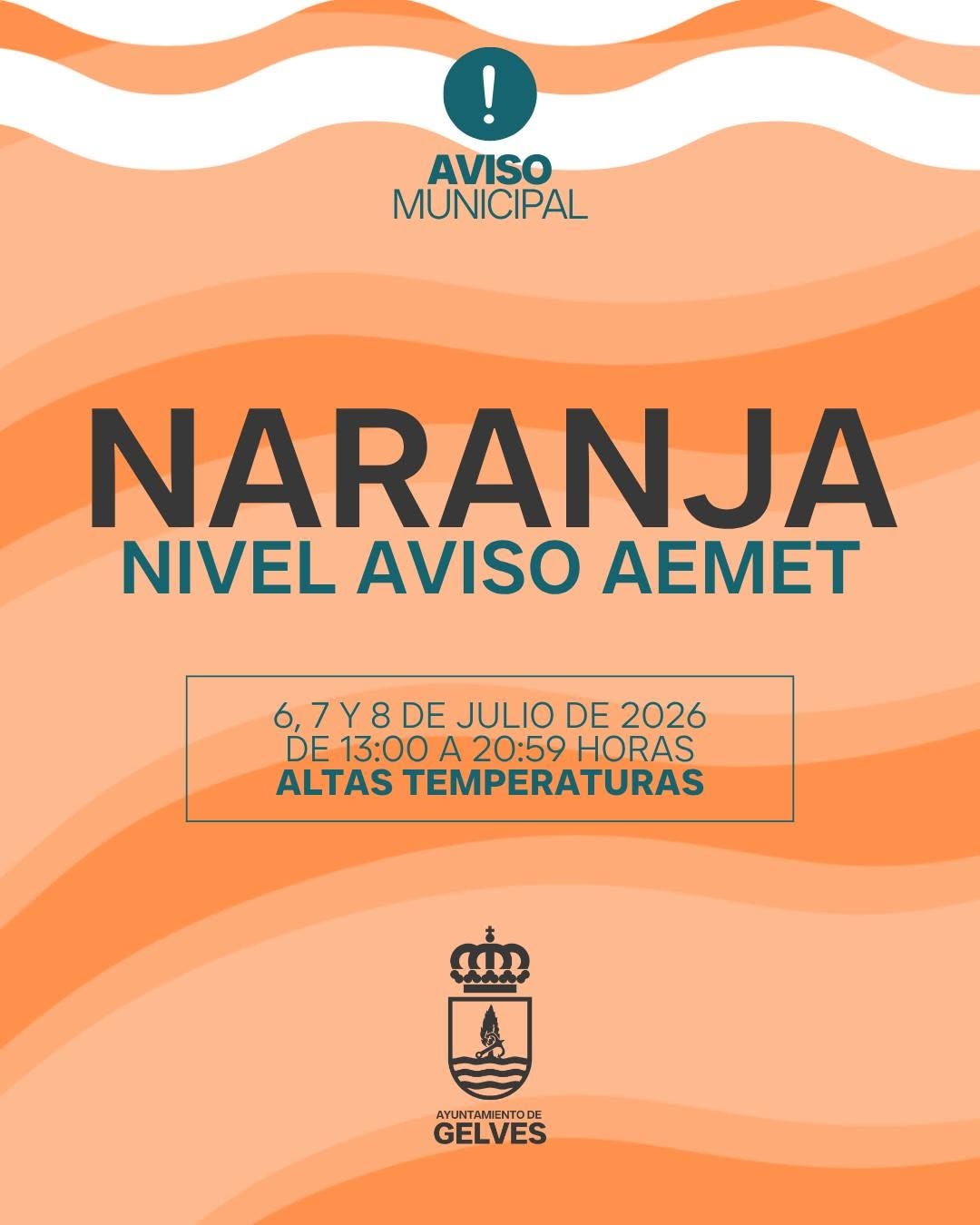 aviso naranja 6 julio 26