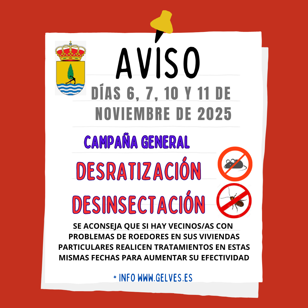 campaña desratizacion y desinsectacion