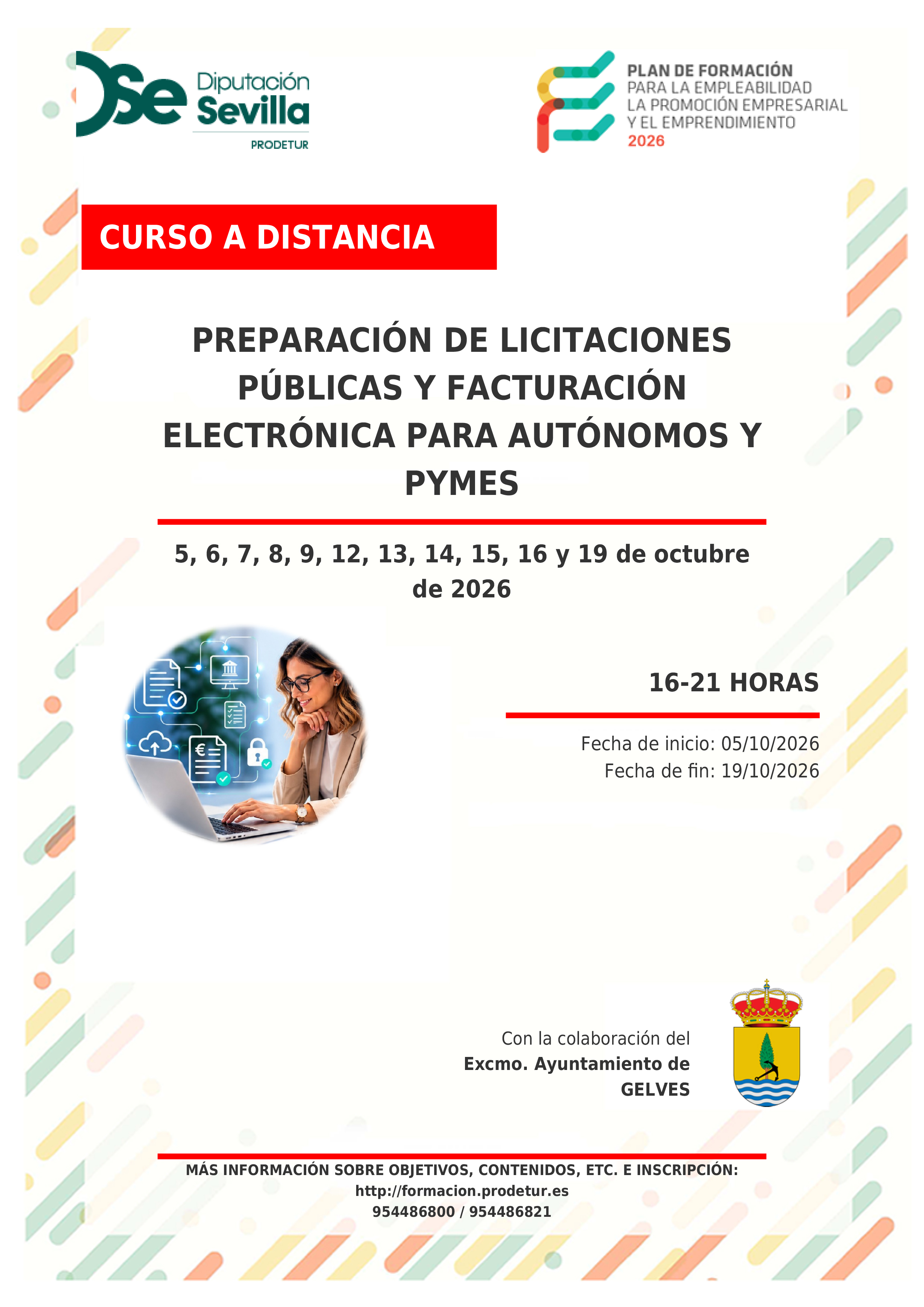 cartel curso PRODETUR 2026