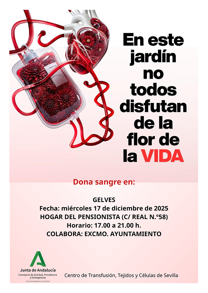 cartel donacion sangre 17 dic 25