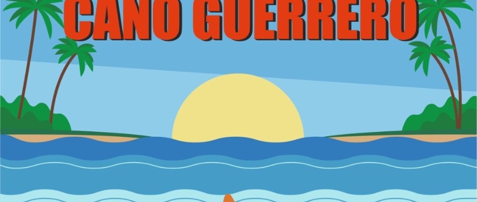 cartel viaje playa 8 junio Caño Guerrero