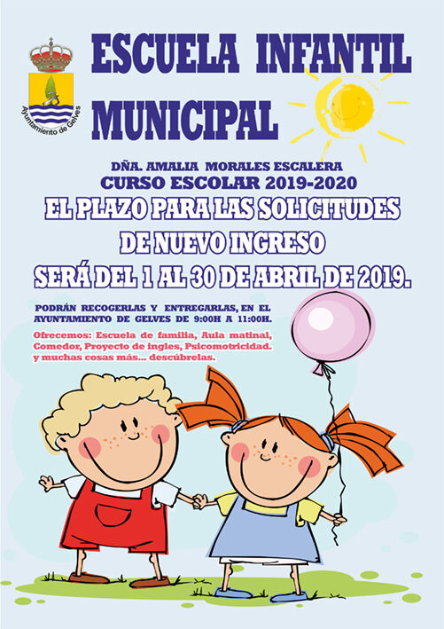 inscripcion guarderia municipal 2019w