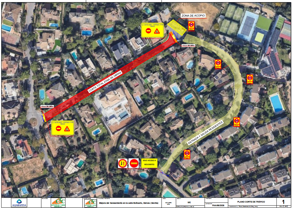 plano calle boticario