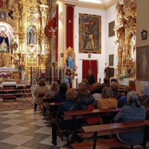 visita de Olivares 26 nov 24 iglesia 2